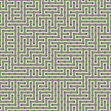 Color Rhombus tile tessellation pattern illustration