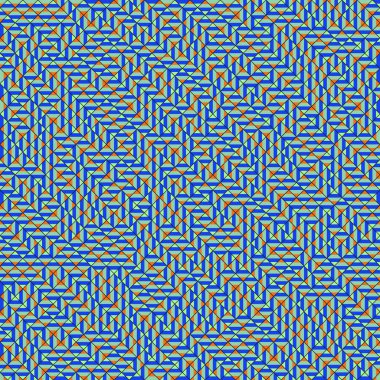 Color Rhombus tile tessellation pattern illustration