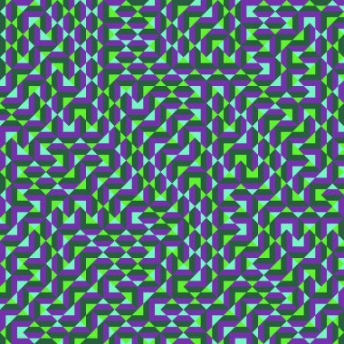 Color Rhombus tile tessellation pattern illustration