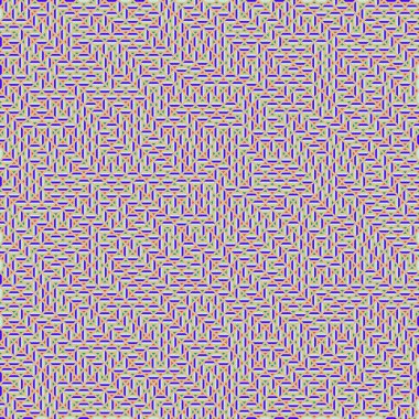 Color Rhombus tile tessellation pattern illustration