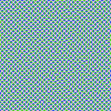 Color Rhombus tile tessellation pattern illustration