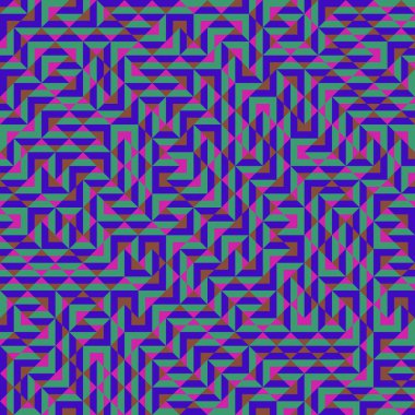 Color Rhombus tile tessellation pattern illustration