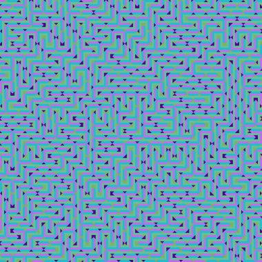 Color Rhombus tile tessellation pattern illustration