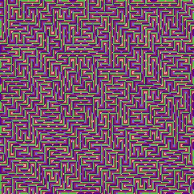 Color Rhombus tile tessellation pattern illustration