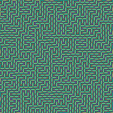 Color Rhombus tile tessellation pattern illustration