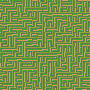 Color Rhombus tile tessellation pattern illustration