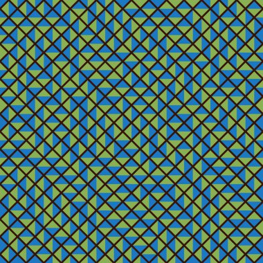 Color Rhombus tile tessellation pattern illustration