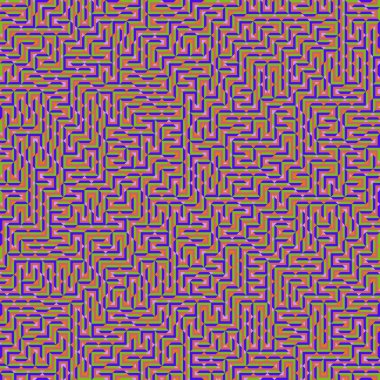 Color Rhombus tile tessellation pattern illustration