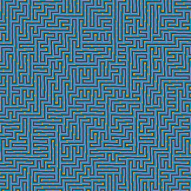 Color Rhombus tile tessellation pattern illustration