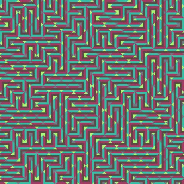 Color Rhombus tile tessellation pattern illustration