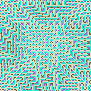 Color Rhombus tile tessellation pattern illustration