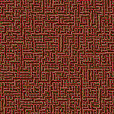 Color Rhombus tile tessellation pattern illustration