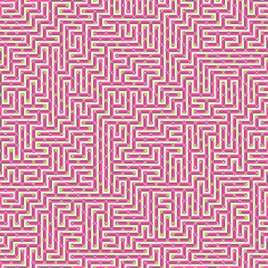 Color Rhombus tile tessellation pattern illustration