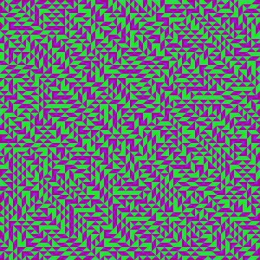 Color Rhombus tile tessellation pattern illustration