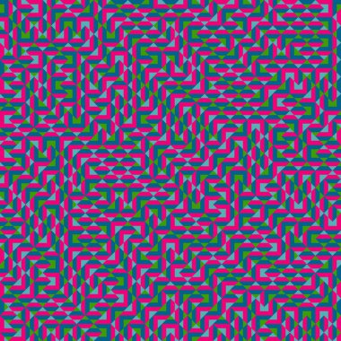 Color Rhombus tile tessellation pattern illustration