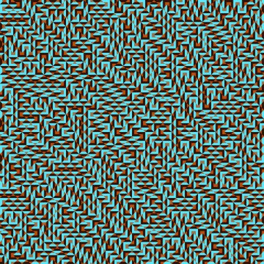 Color Rhombus tile tessellation pattern illustration