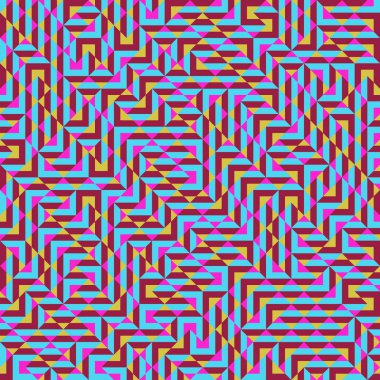 Color Rhombus tile tessellation pattern illustration