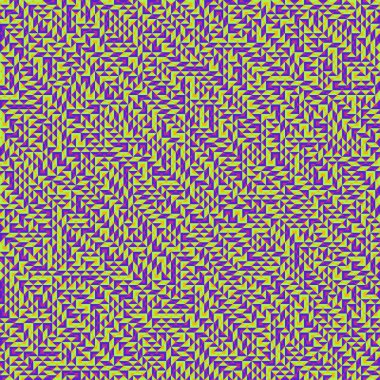 Color Rhombus tile tessellation pattern illustration