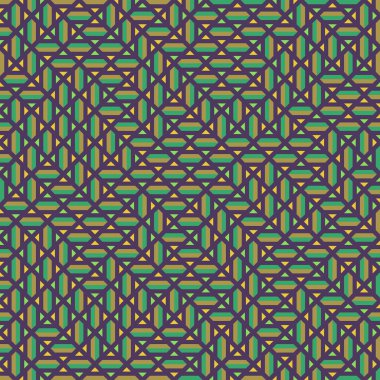 Color Rhombus tile tessellation pattern illustration