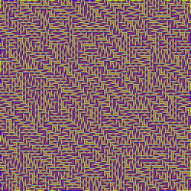 Color Rhombus tile tessellation pattern illustration