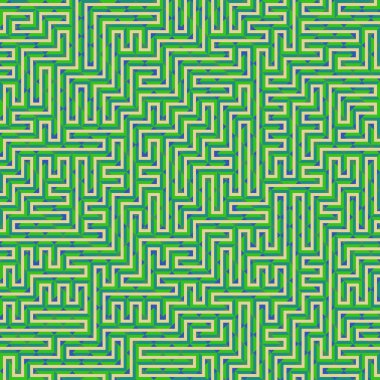 Color Rhombus tile tessellation pattern illustration