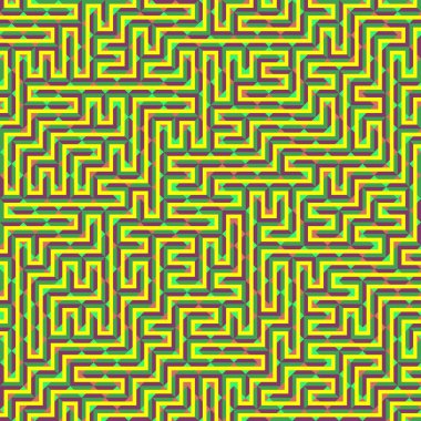 Color Rhombus tile tessellation pattern illustration