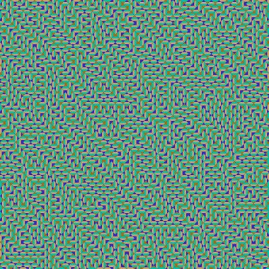 Color Rhombus tile tessellation pattern illustration