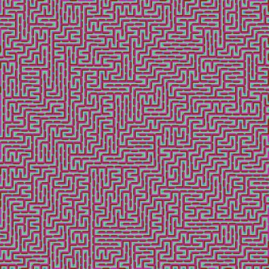 Color Rhombus tile tessellation pattern illustration