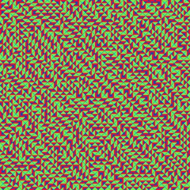 Color Rhombus tile tessellation pattern illustration