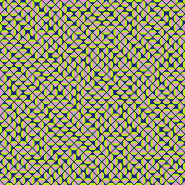 Color Rhombus tile tessellation pattern illustration