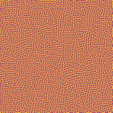 Color Rhombus tile tessellation pattern illustration