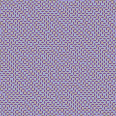 Color Rhombus tile tessellation pattern illustration