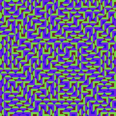 Color Rhombus tile tessellation pattern illustration