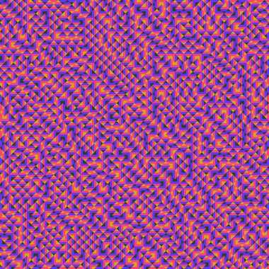 Color Rhombus tile tessellation pattern illustration