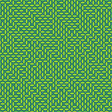 Color Rhombus tile tessellation pattern illustration