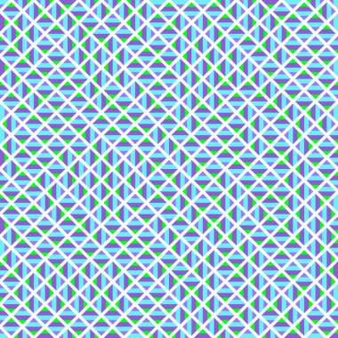 Color Rhombus tile tessellation pattern illustration