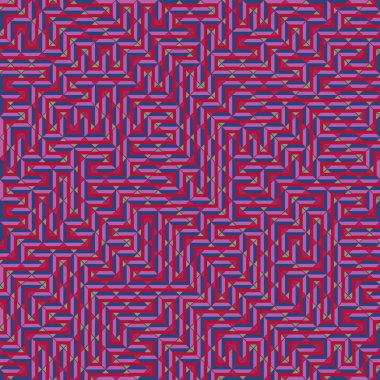 Color Rhombus tile tessellation pattern illustration