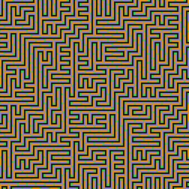 Color Rhombus tile tessellation pattern illustration