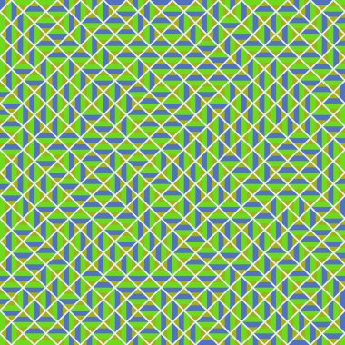 Color Rhombus tile tessellation pattern illustration