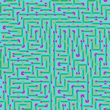 Color Rhombus tile tessellation pattern illustration