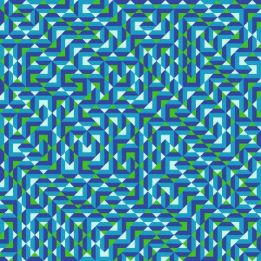 Color Rhombus tile tessellation pattern illustration