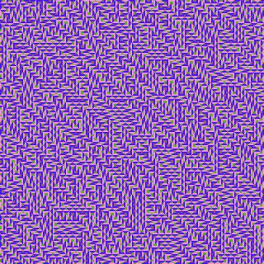 Color Rhombus tile tessellation pattern illustration