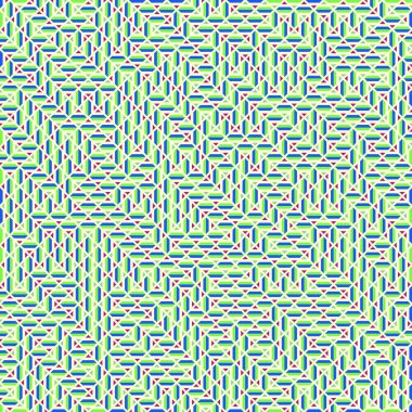 Color Rhombus tile tessellation pattern illustration