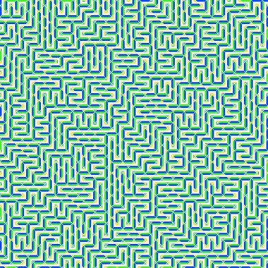 Color Rhombus tile tessellation pattern illustration