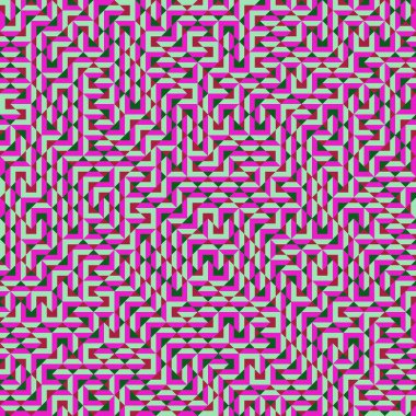 Color Rhombus tile tessellation pattern illustration