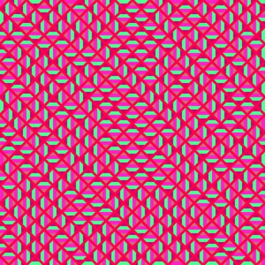 Color Rhombus tile tessellation pattern illustration