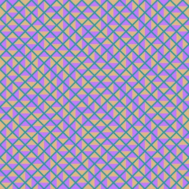 Color Rhombus tile tessellation pattern illustration