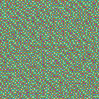 Color Rhombus tile tessellation pattern illustration