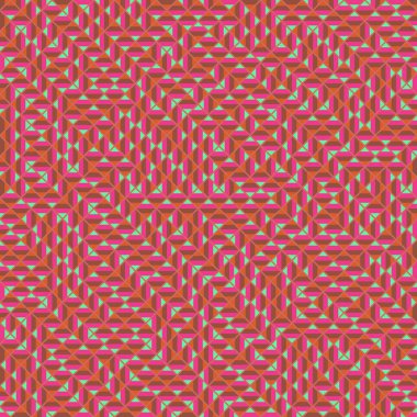 Color Rhombus tile tessellation pattern illustration