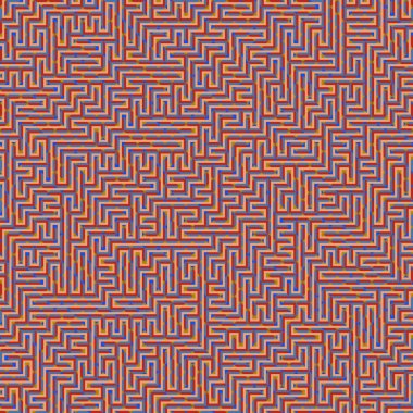 Color Rhombus tile tessellation pattern illustration